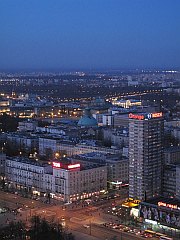 skrzyowanie ulicy witokrzyskiej i Marszakowskiej - Swietokrzyska and Marszalkowska crossroads